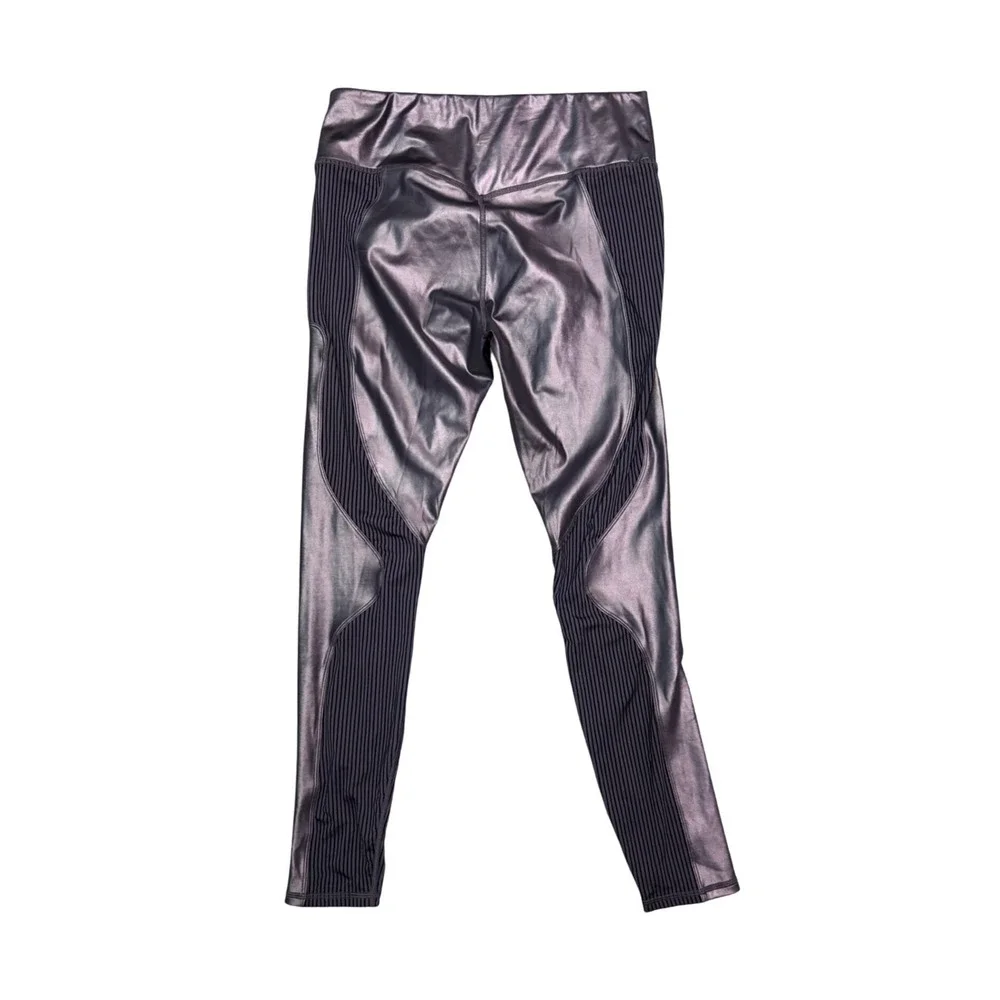 Fabletics Motion 365 Contour Highwaist Black Shine Khloe Edit Leggings NWT sz LG